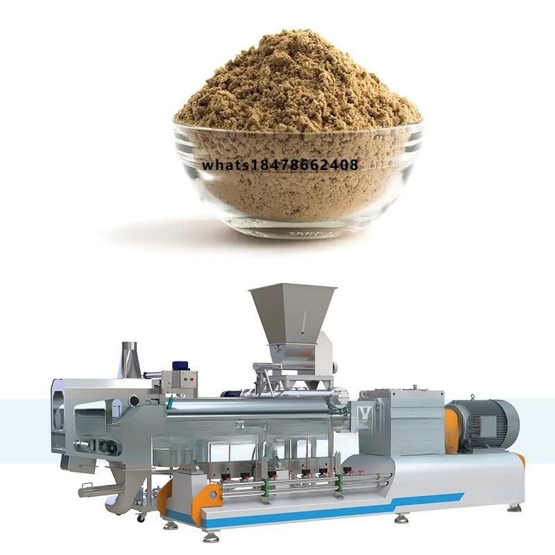 Nutrition & Fitness Class - Easy-operate Corn Soya Blend Powder Processing