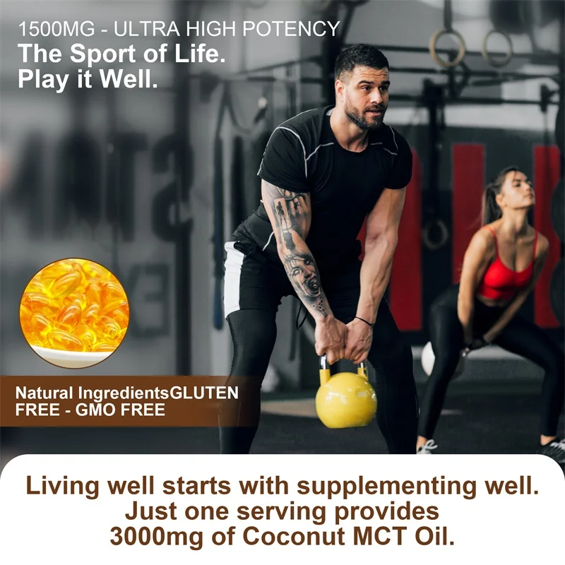 MCT Oil Supplement - Contains  - Mct Oil Coconut 评论和价格