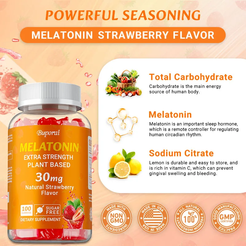 Melatonin 30mg - Calm The Mind - Melatonin Sleep Gummy 评论和价格