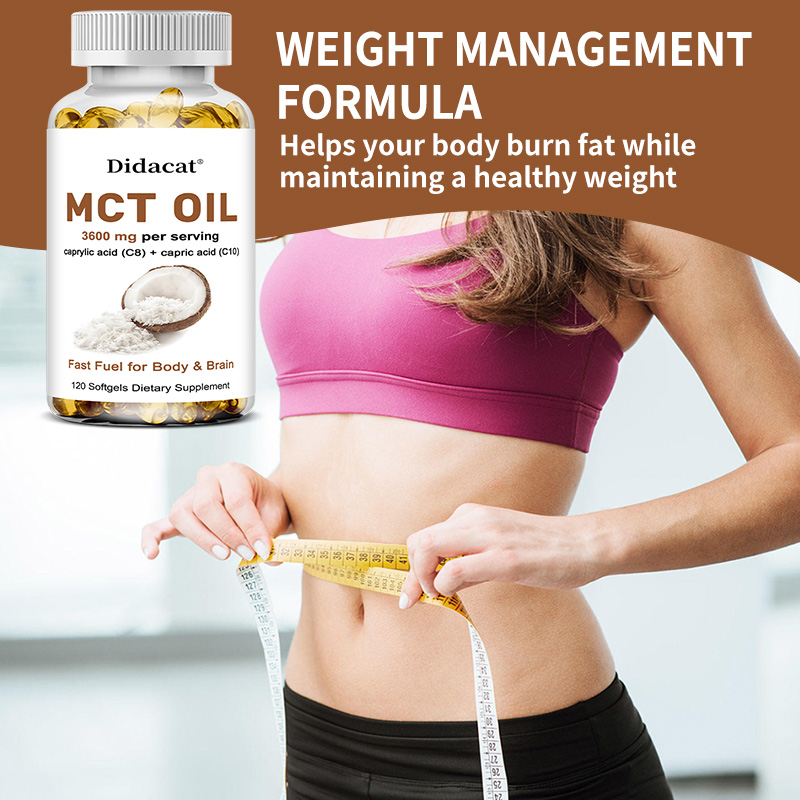 MCT Oil 3600 mg C8 C10 Capsule - Mct Oil Coconut 评论和价格